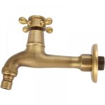 Gnrique antique robinet en laiton poigne lessive salle de bains montage mural lave - linge robinet ...