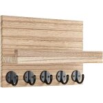 G�n�rique crochet de stockage de cl�s mont� au mur avec 5 crochets rack de d�coration murale pour cuisine ...