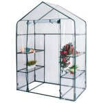 G�n�rique housse de rechange pour serre en pvc transparent et imperm�able tente de jardin serre � plantes ...