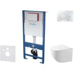 Genesis - set bti - support, cuvette compacte gaia, abattant softclose et plaque de dclenchement gemini ...