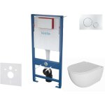 Genesis - set bti - support, cuvette oudee, abattant softclose et plaque de dclenchement gemini ii, ...
