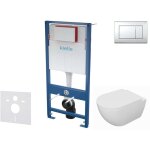 Genesis - set bti - support, cuvette oudee, abattant softclose et plaque de dclenchement gemini iii, ...