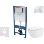 Genesis - set bti - support, cuvette oudee vortex, abattant softclose et plaque de dclenchement gemini ...