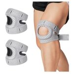 Genouillère orthopédique, genouillère rotulienne réglable, 1 paire, pour coureurs, joueurs de tennis ... Genouillère orthopédique, genouillère rotulienne réglable, 1 paire, pour coureurs, joueurs de tennis ...