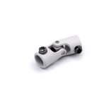 Cardan pour volet roulant - sortie ronde 18mm acier laqu� blanc