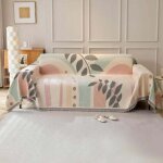 G�om�trique art housse de canap�, multifonction jet� de canap� grande taille, r�versible couvre canap� ...