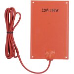 Gernie tapis chauffant en silicone, coussin chauffant en caoutchouc de silicone 150w 220v, couverture ...