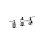 Gessi - venti20, robinetterie de lavabo à 3 trous, saillie 134mm, Gessi - venti20, robinetterie de lavabo à 3 trous, saillie 134mm,
