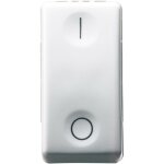 Gw20503 interrupteur bipolaire 250v ac 16ax neutral symbol 0 / i 1 module system white - gewiss Gw20503 interrupteur bipolaire 250v ac 16ax neutral symbol 0 / i 1 module system white - gewiss
