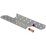 Gezu impex ancrages pour chevrons galvanis 35 x 210 mm l connecteur charpente ancres de panne de chevron ...