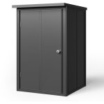 Toolport - gfp primeyard armoire de jardin en mtal 84x84x131 cm abris de jardin avec porte d'armoire ...