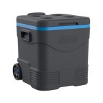 Duramax - ghiacciaia su ruote trolley icebox grigio e blu 45l