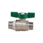Giacomini - robinet eau potable à tourn sphér r253d m / m 3 / 8' pn16 laiton chromé / manette papillon ... Giacomini - robinet eau potable à tourn sphér r253d m / m 3 / 8' pn16 laiton chromé / manette papillon ...