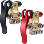 S - giant lot de 2 cosses de batterie, pinces de fixation de batterie, pinces pour batterie de voiture ...