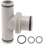 Adaptateur de tuyau de piscine t connecteur de pompe filetée forme de 1, 5 pouce à 1, 25 pouce de connexion ... Adaptateur de tuyau de piscine t connecteur de pompe filetée forme de 1, 5 pouce à 1, 25 pouce de connexion ...