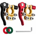 S - giant - bornes de batterie 12 v 4 - way pole clamps car battery 12 v quick release secure clamped ...
