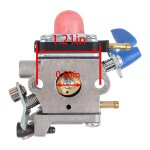 S - giant carburateur poulan pp2822 577587901 574672801 pour taille - haie