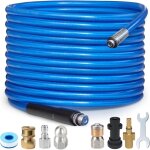S - giant - kit de nettoyage pour nettoyeur haute pression 10 m 3000 psi / 180 bar pour nettoyeur haute ...