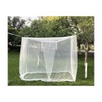 Moustiquaire de lit, moustiquaire exterieur rectangulaire, blanc moustiquaire ciel de lit, lit double ...