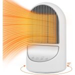 S - giant - radiateur soufflant cramique 1200w, chauffage d'appoint, protection contre les surchauffes ...