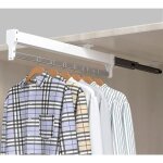 Tringle de garde - robe extensible extensible rail de cintre rail de vtements rglable de garde - robe ...