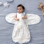 Gigoteuse d'emmaillotage pour bb, couverture portable rglable en 3 directions, de 0  6 mois, gigoteuse ...