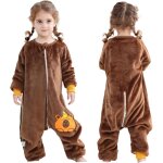 Gigoteuse a pied flanelle hiver pyjama b�b� manches longues turbulette avec pied 2. 5 tog pour enfant ...