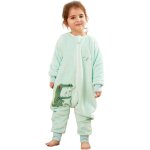 Gigoteuse � pied hiver douce confortable jolis motifs animaux unisexe pour enfants - 80cm