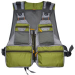 Gilet multipoches toutes saisons pour l'ext�rieur, en tissu mesh respirant, gilet portable pour la p�che ...