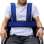 Gilet de soutien du torse avec ceinture de s�curit� pour fauteuil roulant pour patients, personnes �g�es ...