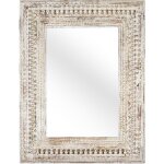 Giner y colomer - miroir mural rectangulaire en bois fait main, 130 cm