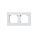 0212225 e2 cadre de finition, blanc satin - gira