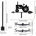 Girouette en forme de locomotive pour la dcoration de jardin, de toit et de clture, et dcorations ...