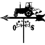 Girouette de jardin de marqueur de direction, girouette r�tro, girouette de toit, d�coration de girouette ...