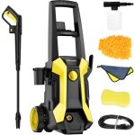 Nettoyeur haute pression, max 180bar avec enrouleur de tuyau de 8m, dbit 480l / h, avec bouteille de ...