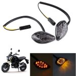 Gistuch - 1 paire de clignotants led affleurants de moto ambre pour honda grom 2014 - 2016