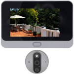 1080p vido interphone visiophone connect , 4. 3 pouces lcd moniteur, sonnette de camra filaire vision ...