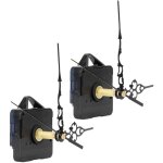 Tonysa - gistuch 2 mecanisme horloge murale, silencieux mcanisme horloge pile, mouvement d'horloge quartz, ...