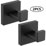 2 pi�ces crochet auto - adh�sif mural acier inoxydable 304 accroche torchon cuisine autocollant sans ...