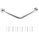 Barre d'appui de douche 38 cm, poignee de salle de bain, inoxydable, pour salle de bain, wc et douche, ... Barre d'appui de douche 38 cm, poignee de salle de bain, inoxydable, pour salle de bain, wc et douche, ...
