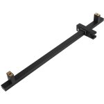 Barre coulissante de douche avec support de fournitures rglable barre de levage en acier pour tringles ...