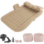 Gistuch - bloc de sécurité floqué en pvc pour matelas de voiture, jetée ronde à rayures ondulées, pompe ... Gistuch - bloc de sécurité floqué en pvc pour matelas de voiture, jetée ronde à rayures ondulées, pompe ...