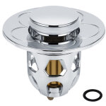 Gistuch - bonde de lavabo universel pop up, bonde de lavabo pop - up avec filtre anti - clogging, flitre ...
