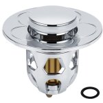 Gistuch - bonde de lavabo universel pop up, bonde de lavabo pop - up avec filtre anti - clogging, flitre ...