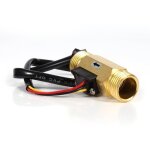 Gistuch - capteur de dbit d'eau dbitmtre fluidmtre interrupteur de dbit d'eau 60mm g1 / 2 in fil ...