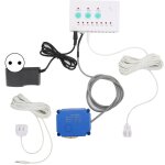 Capteur de fuite d'eau avec �lectrovanne � bille en laiton dn20 � 2 voies, syst�me d'avertissement pr�coce ...