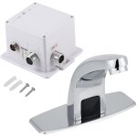 Capteur infrarouge automatique robinet cuisine salle de bain vier robinet d'eau froide avec botier de ...