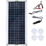 Gistuch - chargeur de batterie de panneau solaire 20w kit de charge de panneau solaire portable en polysiliciu ...