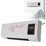 Gistuch - chauffage d'espace polyvalent, prise eu 220v, chauffage mural portable � faible bruit avec ...