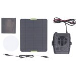 Gistuch - chauffage de voiture 12v 50w panneau solaire portable cologique dsembueur de voiture pour ...